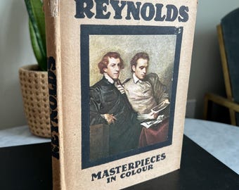 Vintage 1910 Masterpieces in Colour Reynolds ANTIQUE 1910 Used Hardback Book