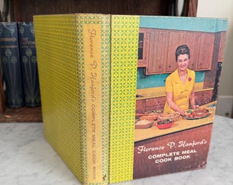 1969 Florence Hanford Cookbook: Mid-Century TV Cooking, Pennsylvania Culinary History