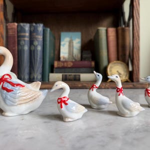 Vintage Mother Goose Figurines - Etsy
