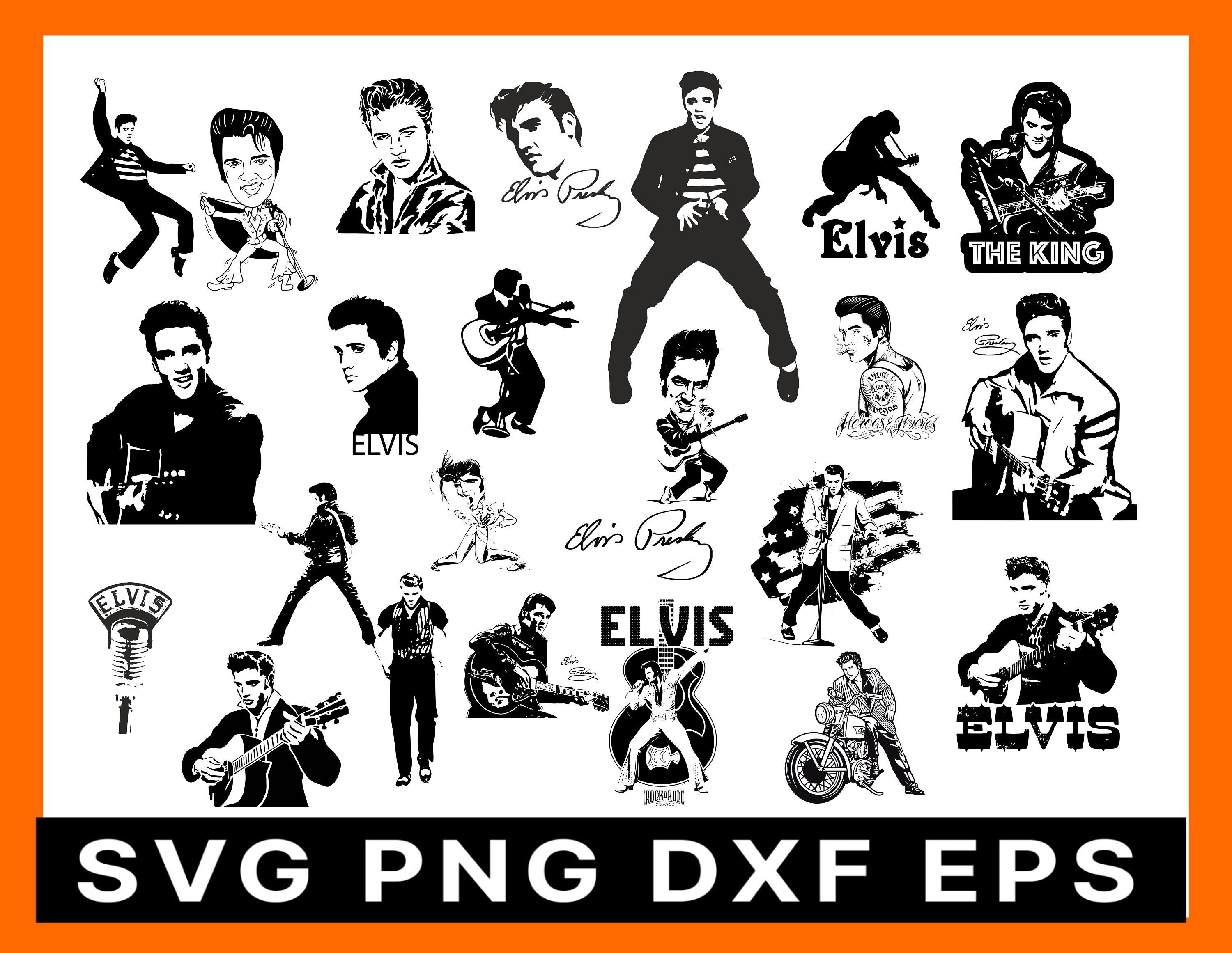 Rock N Roll SVG Bundle Rock Music Svg Png Dxf Eps Pdf 