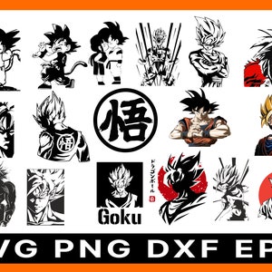 Dragon Ball Z, Goku, Anime Logo PNG Vector (EPS) Free Download