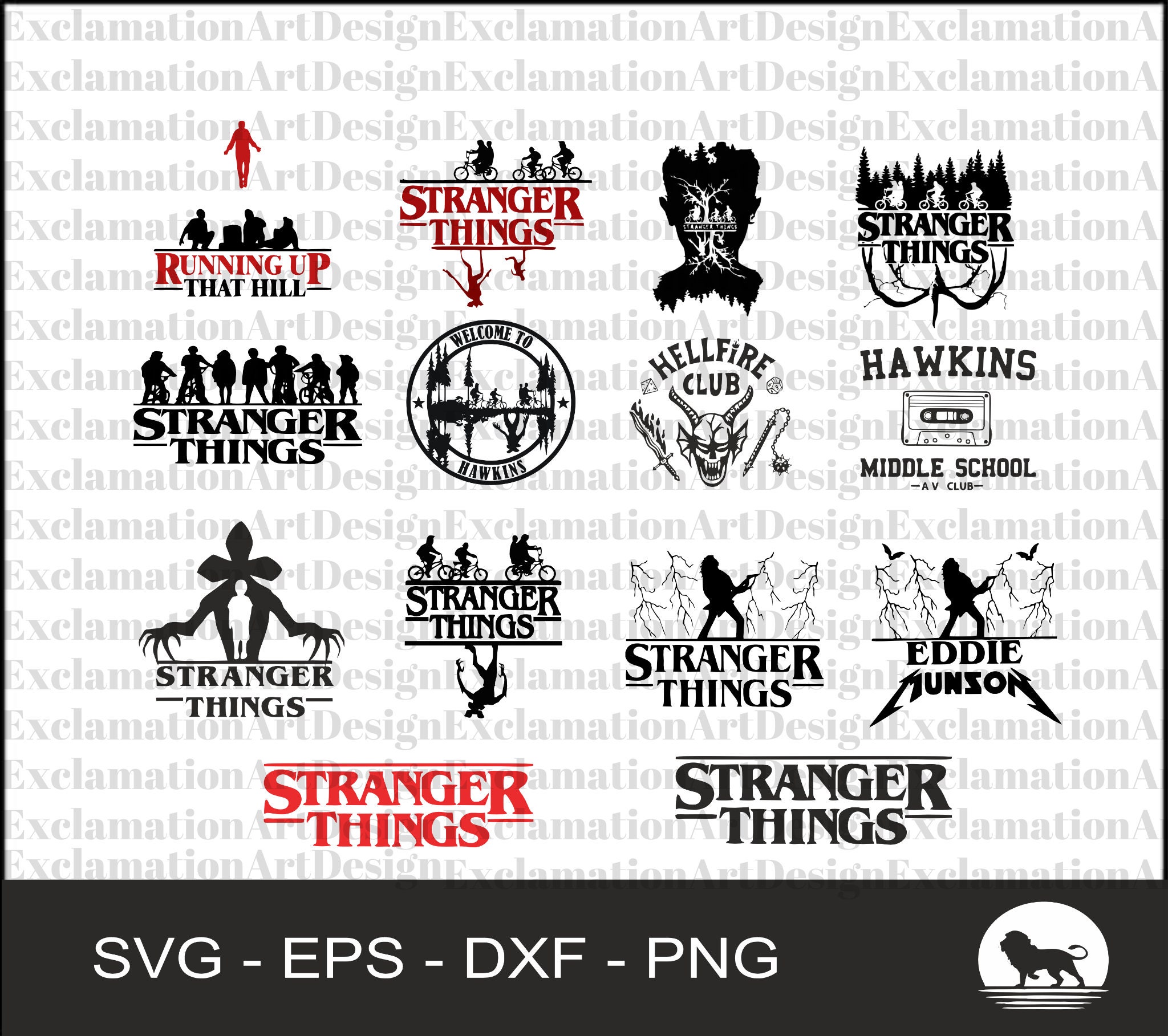 Eddie Munson Stranger Things 4 Svg, Hellfire Club Svg, Munson Svg