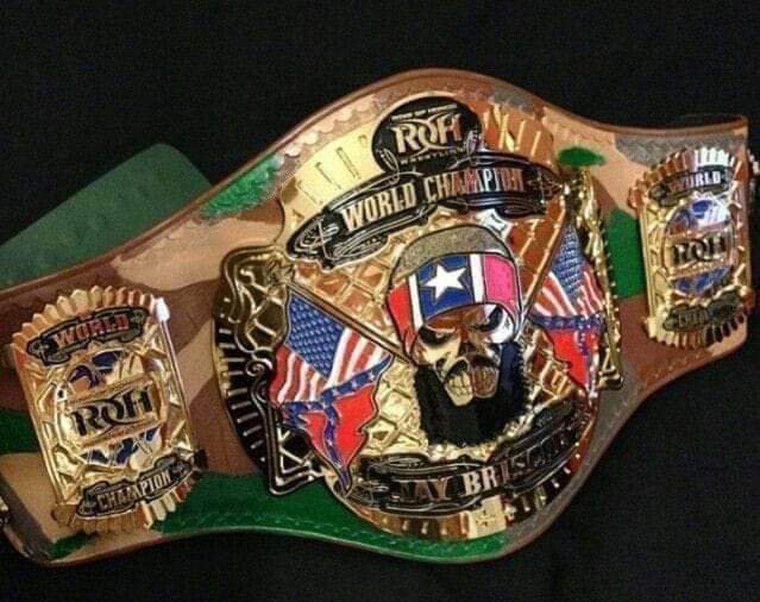 Jay Briscoe Memorial Championship Belt - Etsy