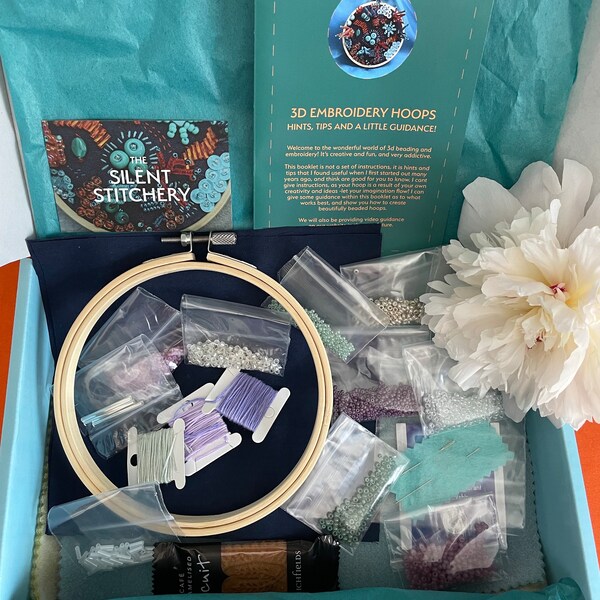 Bead Embroidery Kit Etsy UK