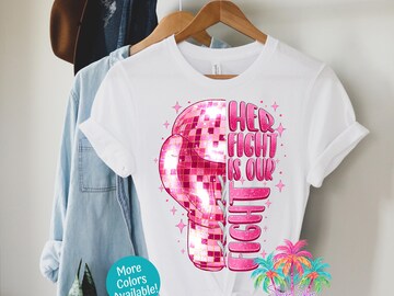 Breast Cancer, Her Fight Is Our Fight PNG