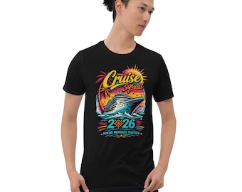 Cruise Squad Sommer Passend Familien Urlaub Shirt Retro Strand Meer Reise Gruppe Reise Abenteuer Grafik T-Shirt Sea Memories Design Print