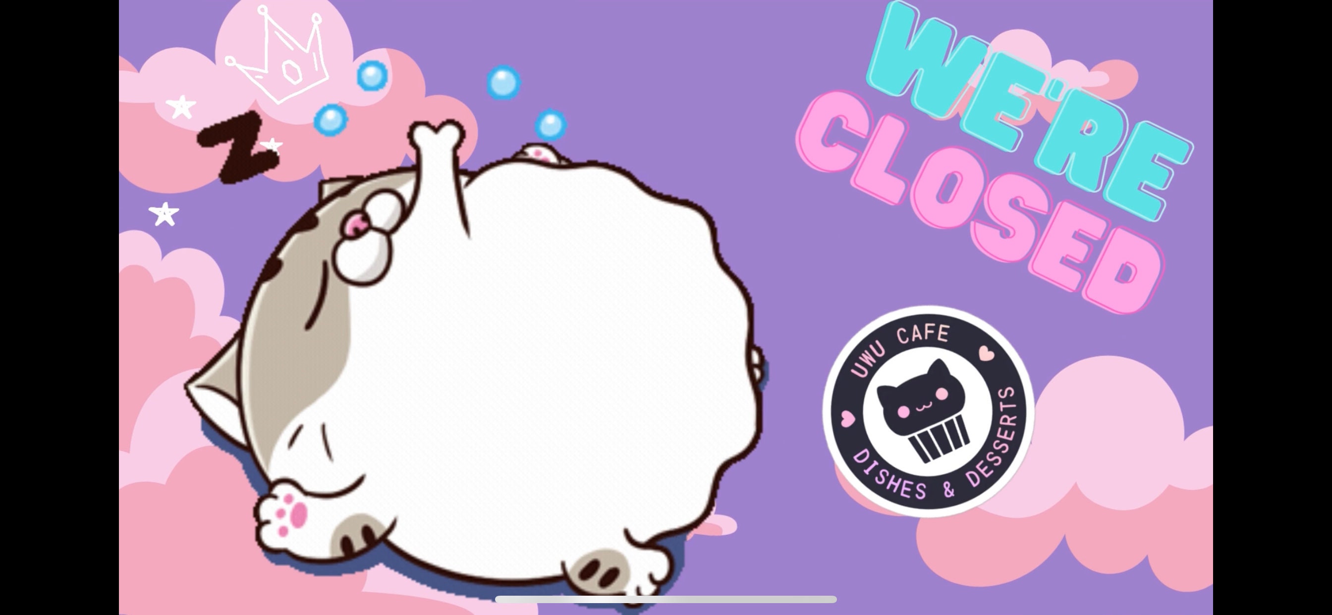 Uwu Cafe RP Open Closed Sign GTA Etsy Canada
