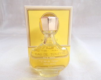 Vintage perfume miniature L'air du temps Nina Ricci original box - perfume collection