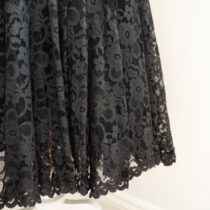 80s John Charles black velvet and metallic party prom dress main image 1