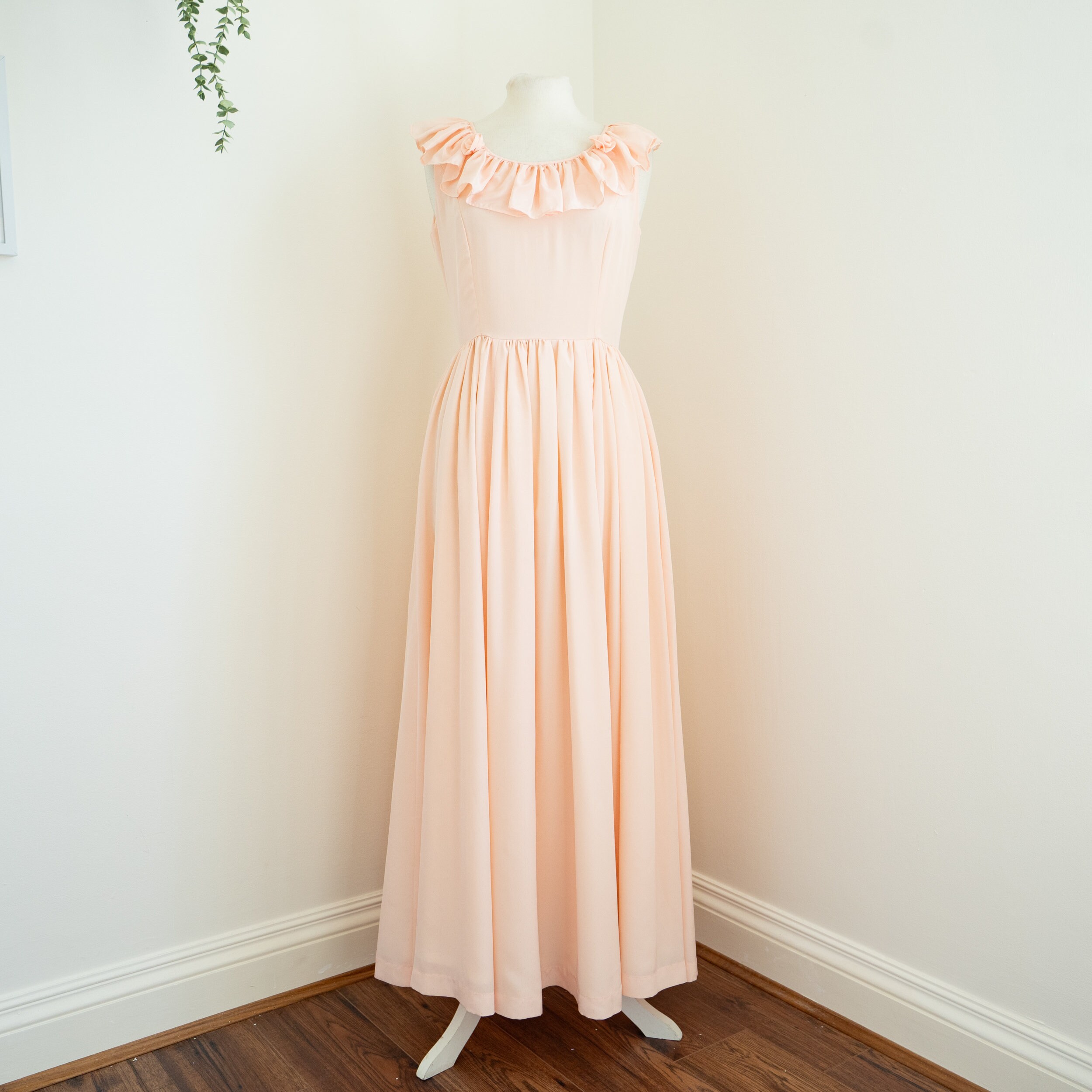 Peach Bridesmaid Dress - Etsy Australia