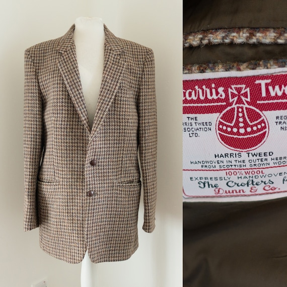 1970s Harris Tweed Tan Jacket