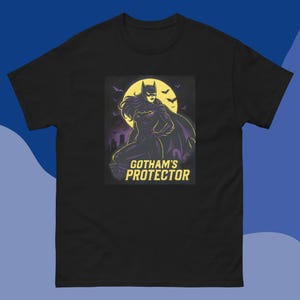 Batgirl Shirt – Gotham’s Protector Graphic Tee, Bold Feminine Superhero T-Shirt, Retro Comic Style Gift for DC Fans