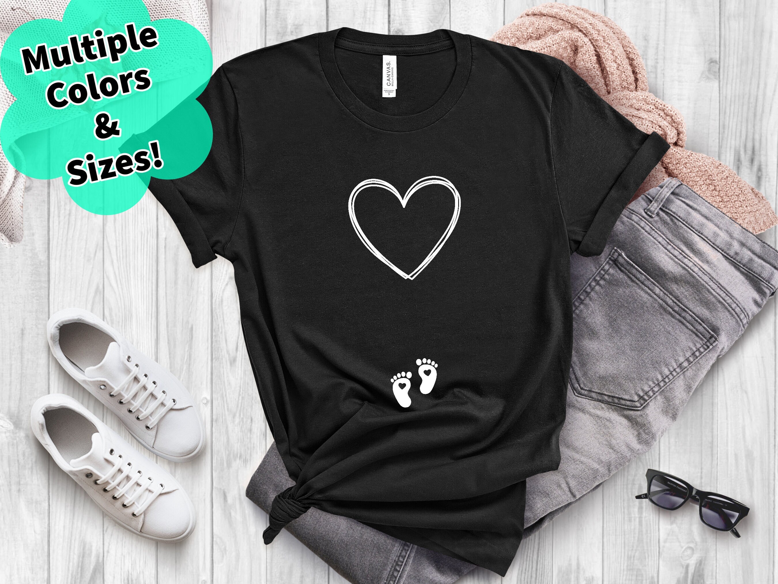 TWBshirts Pregnancy Announcement Shirt Baby Shower Gift Ideas Baby Reveal Shirt Pregnancy Reveal Shirt Pregnancy Gift Newborn Mother Tshirt Expecting