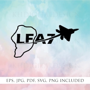 Lockheed Martin F-35 Lightning LFA7 Mach Loop. Aviation, Plane spotter, av geek, cricut, svg, car sticker