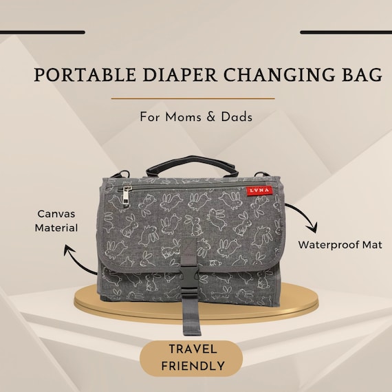 Portable Crossbody Windeltasche Stilvolle Moderne Babytasche