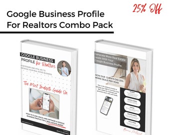 Combo Deal! Google Business Profile For Realtors & Google Business Profile Management Guide- Generate More Leads and Grow Your Business.