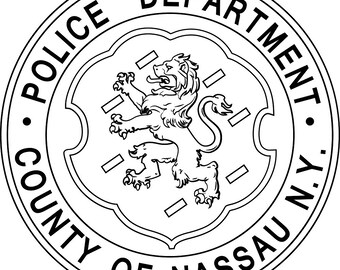 Badges De Police NASSAU County New York – Originaux, Obsolètes + Patch, Collection RARE