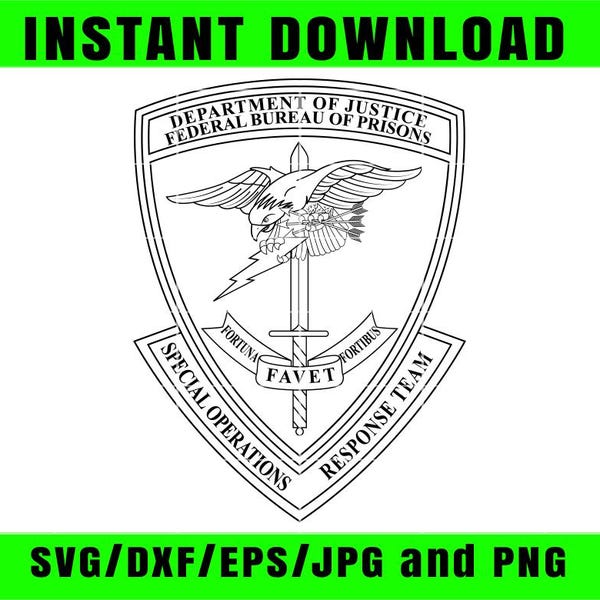 Bureau of Prisons Patch - Etsy