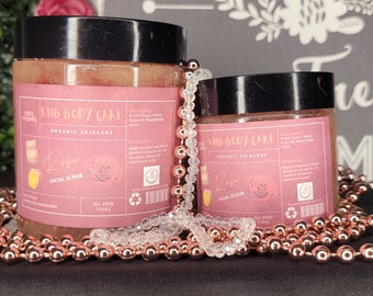 Rose Facial Scrub