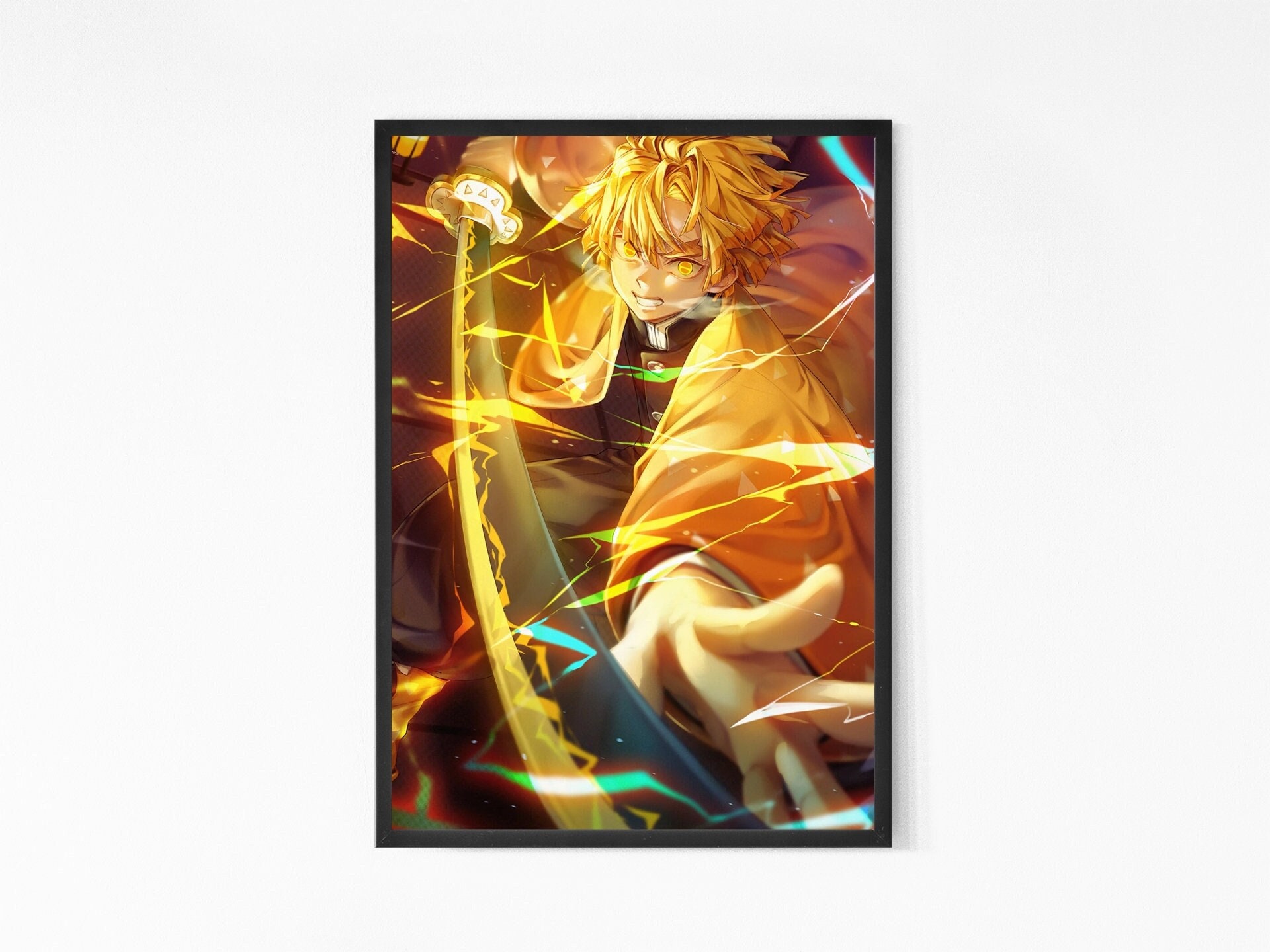 Zenitsu Agatsuma  Anime canvas painting, Anime character drawing, Anime  drawings