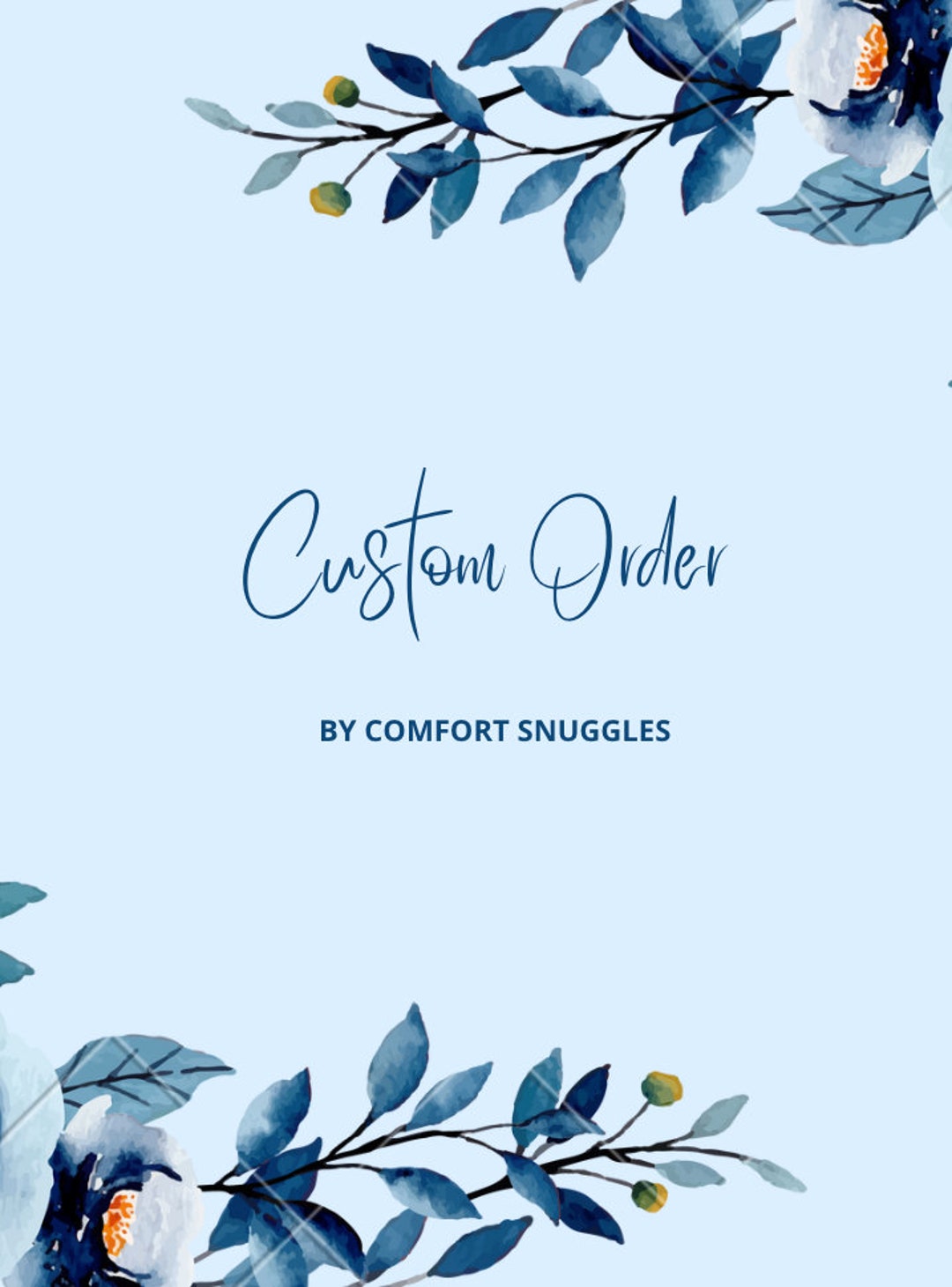 Custom Crochet Stuffed Animal Etsy