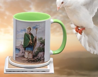 Saint Patrick Prayer Coffee Mug Catholic Gifts