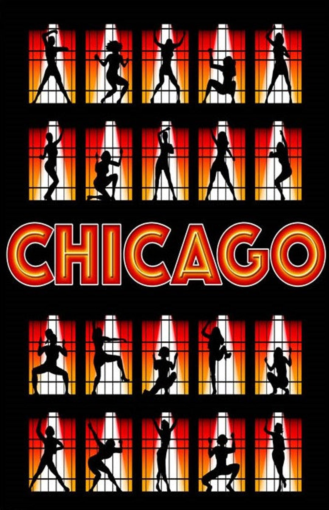 Musical Chicago Broadway Poster Framing Print Wall Decor Etsy