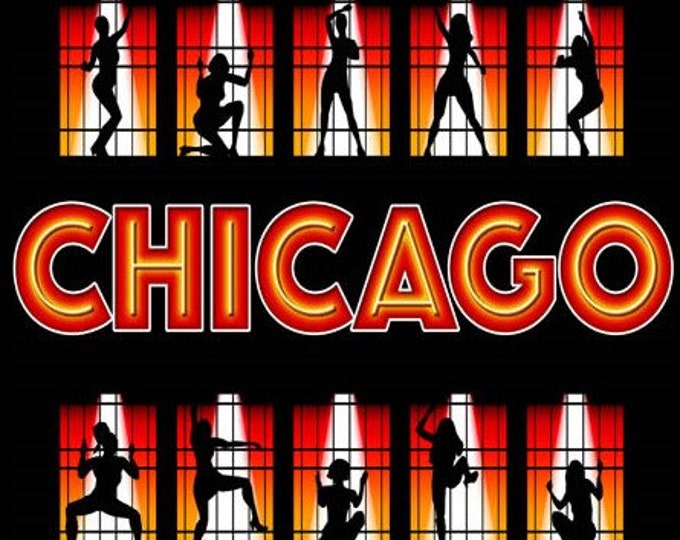 Musical Chicago Broadway Poster Framing Print Wall Decor