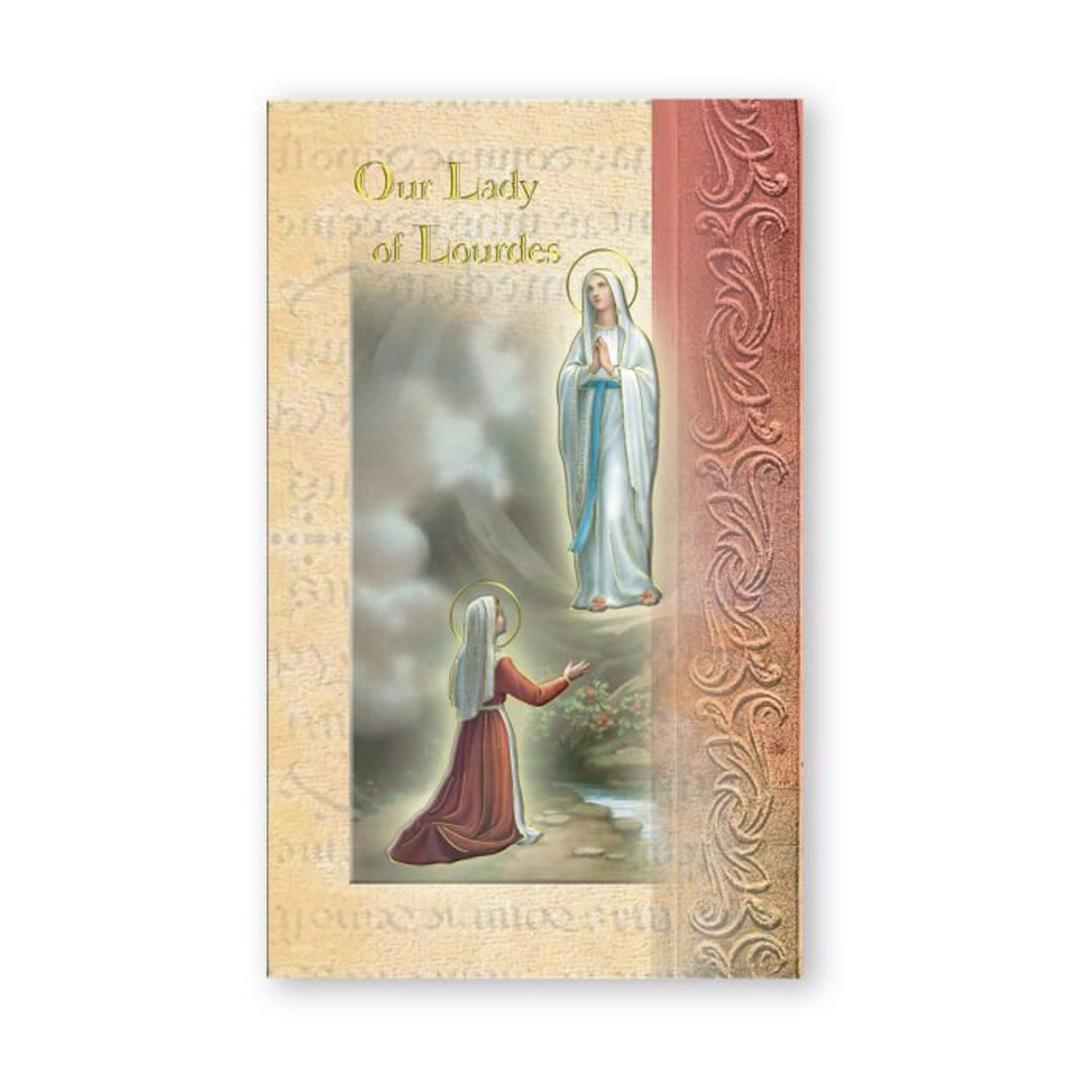 Biography of Our Lady of Lourdes Name Meaning Patron Etsy
