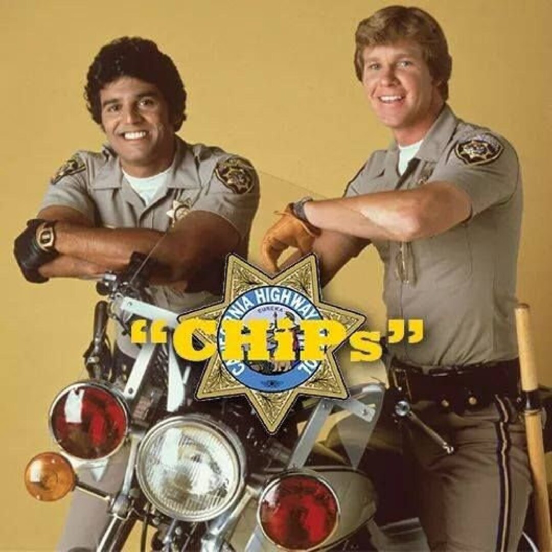 Chips Cop Series Cast Vintage Classic TV Series Movie Poster Wall Decor