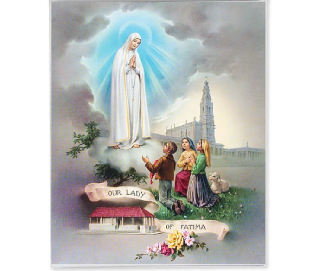 Our Lady of Fatima Framing Print Religious Gifts Catholic Wall Decor - Etsy