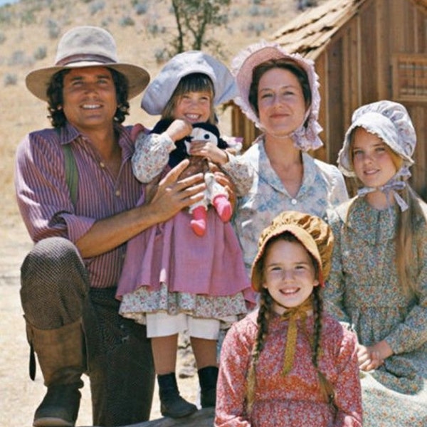 Little House on the Prairie Cast Photo Classic TV Wall Decor