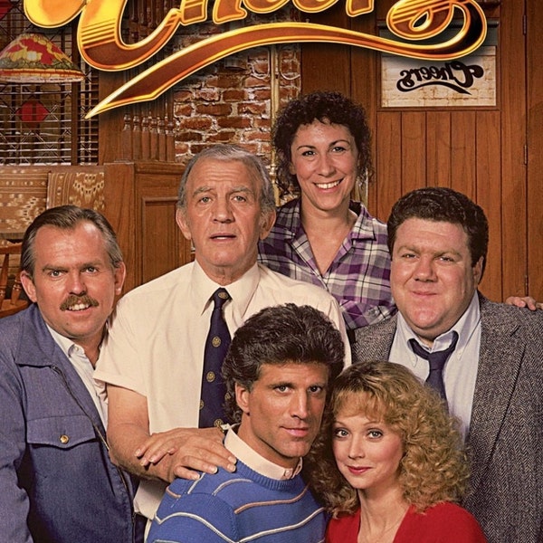 Cheers TV Show Cast Photo Print Classic TV Wall Decor