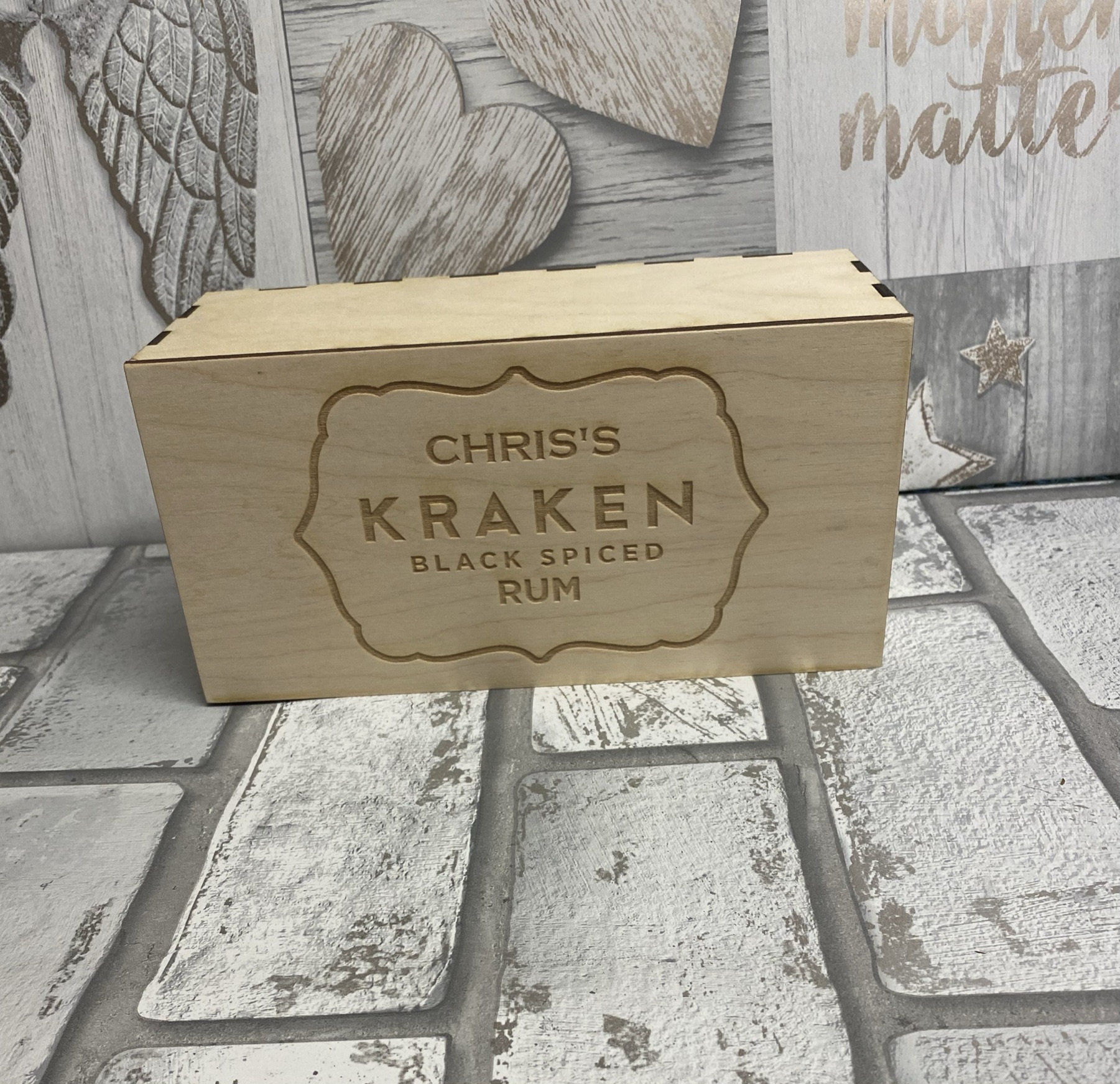 Personalised Kraken Rum Glass, Glass and Gift Box Rum Gifts Set Etsy UK