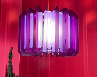 XL Opium Poppy Pendant Lamp Shade: Mid-Century Modern Statement Piece