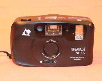 Compact analog camera: Maginon NF-1 A - APS system with original bag