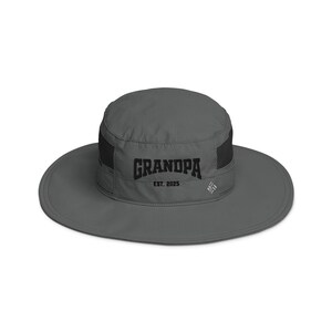 Custom Embroidered Grandpa Grandma Columbia Booney hat Gift for Birthday