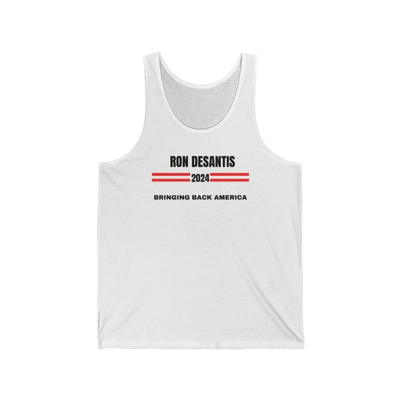 Desantis 2024 Top Tank for Ron Desantis Shirt for 2024 Presidential Election Republican and Conservative Tshirt Desantis For President Shirt
