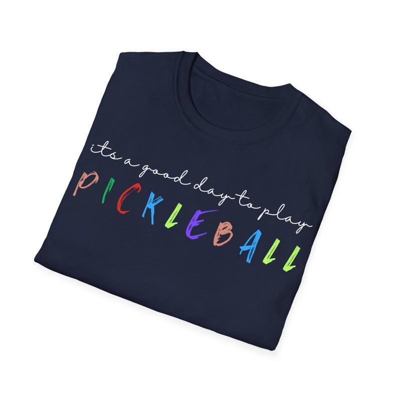 Pickleball Shirt,pickleball Crew Neck T-shirt, Its a Good Day to Play ...