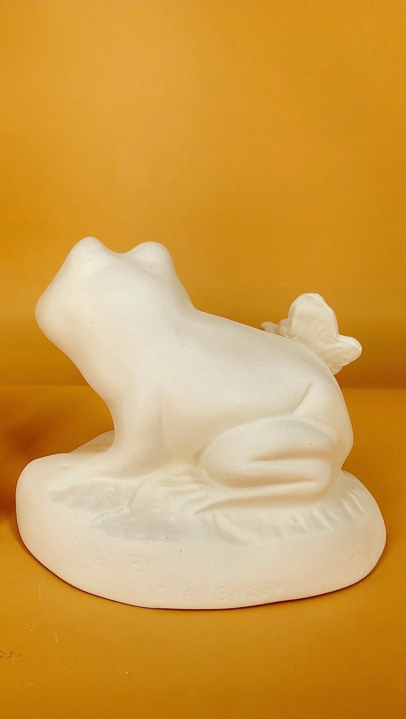 Frogs Slip Cast Ceramic Bisqueware Etsy