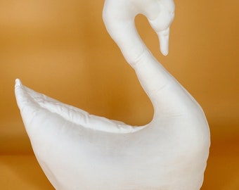 Balloon Swan - Slip Cast Ceramic Bisqueware