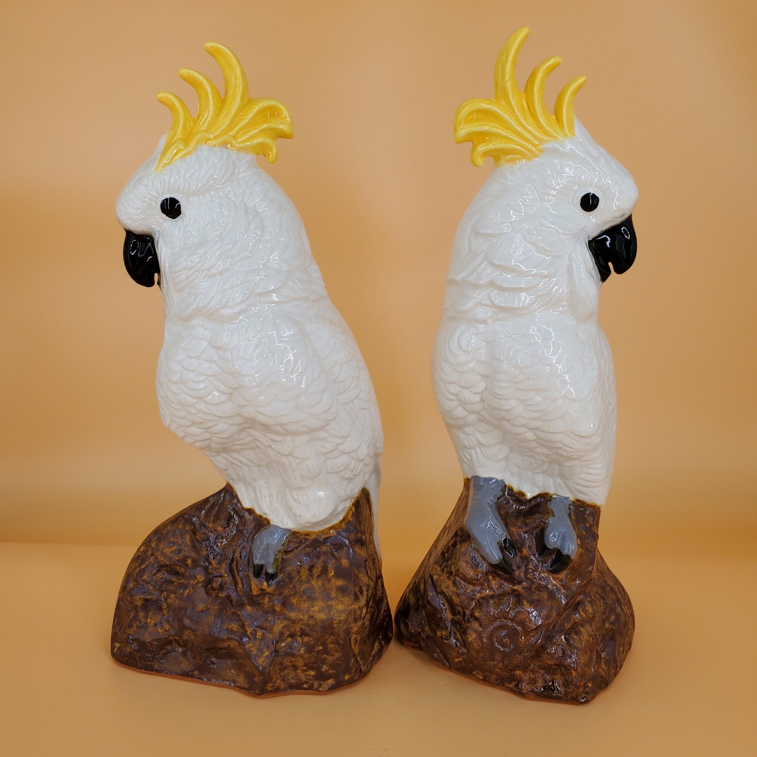 Cockatoo Slip Cast Ceramic Bisqueware Etsy