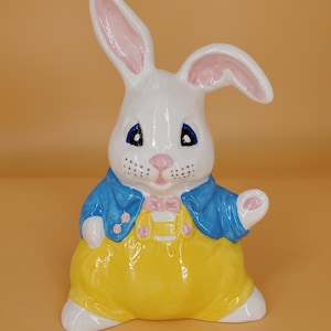 Easter Bunny- Slip Cast Ceramic Bisqueware - Ready To Paint - Unfinished or Customizable