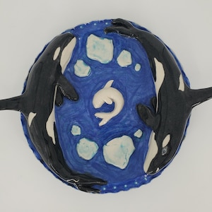 Decorative Orca Platter