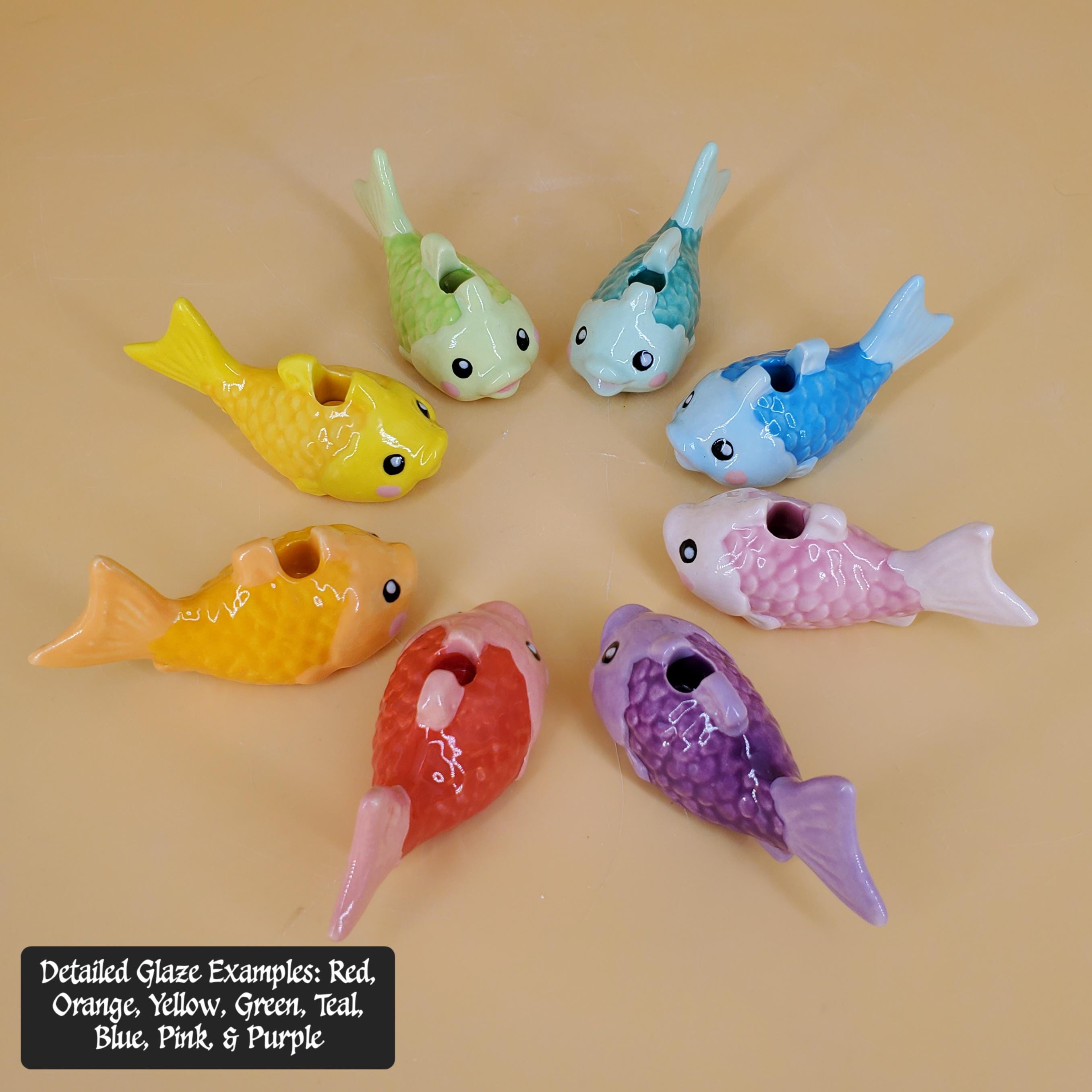 Ceramic Fish Candle Holder - Etsy