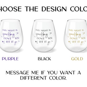 Taylor Wine Glass, Taylor Bachelorette Bridesmaid Gifts, Long Live