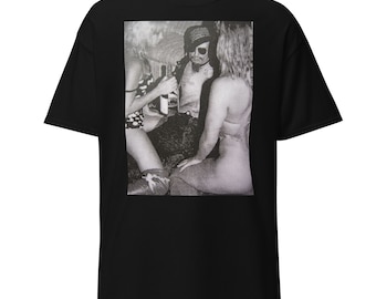 GG Allin Drinking With Girls Funny Shirt Men's Unisex Tee The Murder Junkies Hardcore Raw Punk Rock Metal Crust D-Beat 80's 90's Vintage