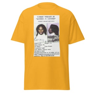 Tommy Wright III The Third Runnin' And Gunnin' Men's Classic Tee Unisex T-Shirt Memphis Rap Hip Hop Vintage Phonk Fans Old School Tape