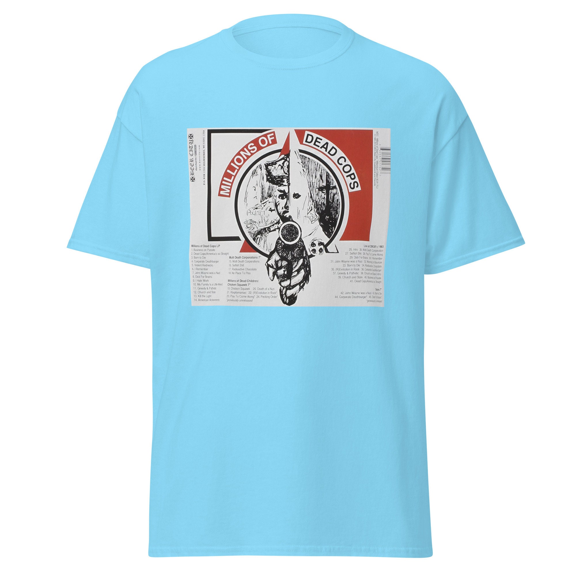 MDC Millions of Dead Cops Millennium Edition Picture Album Unisex