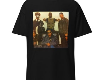 Three 6 Mafia Group Photo Shirt Men's Unisex Tee Southern Old School 90's Memphis Rap Hip Hop Crunk Hyphy Dj Paul Lord Infamous Project Pat